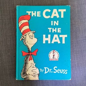 Vintage 1957 The Cat In The Hat book by Dr. Seuss